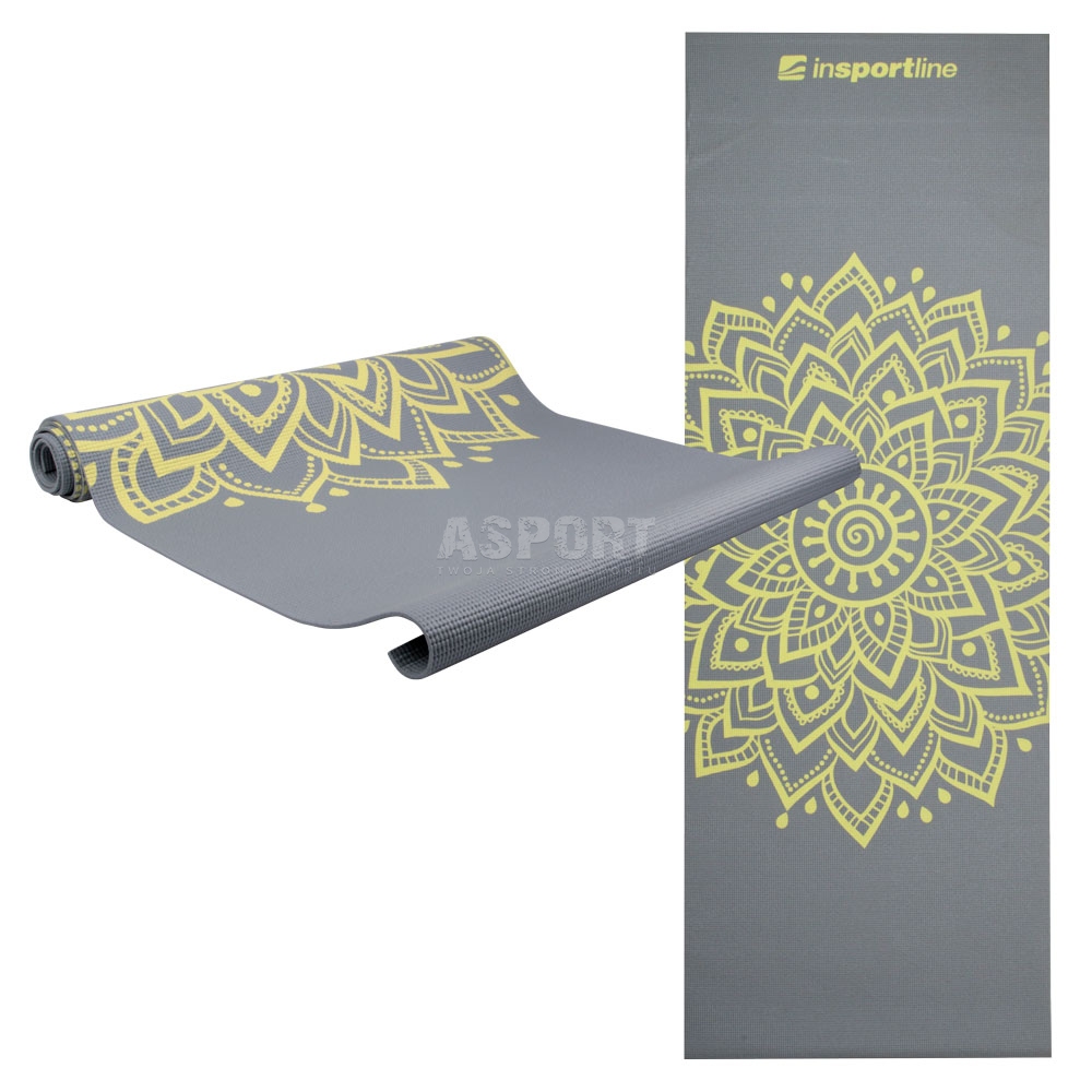 Yogamatte Gymnastikmatte Turnmatte Sportmatte 172x61x0,3 cm SPIRIT inSPORTline