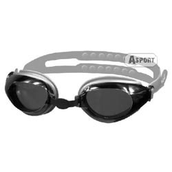Okulary pływackie CITY srebrne Aqua-Speed