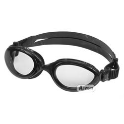Okulary pływackie dziecięce SONIC JR czarne Aqua-Speed