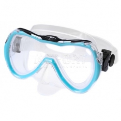 Fajka + maska nurkowa dla dzieci ENZO + EVO jasnoniebieska Aqua-Speed