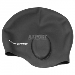 Czepek pływacki, silikonowy, z kieszeniami na uszy EAR CAP Aqua-Speed