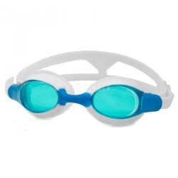 Okulary pływackie, dziecięce, filtr UV, Anti-Fog ALISO białe Aqua-Speed