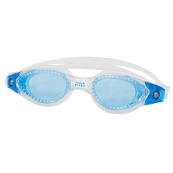 Okulary pływackie dziecięce anti-fog, UV PACIFIC JR Aqua-Speed biało-niebieskie
