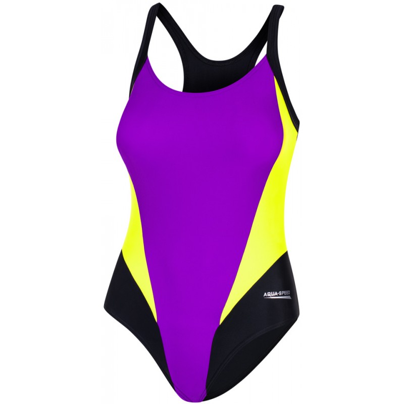 Aqua-Speed Einteiliger Damen Badeanzug Schwimmanzug Monokini 