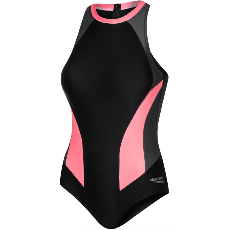 Aqua Speed Badeanzug mit ReißverschlußSchwimmenWettkampfSchwimmanzug 