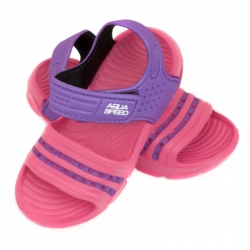 Obuwie basenowe, sandałki NOLI różowo-fioletowe 24-29 Aqua Speed