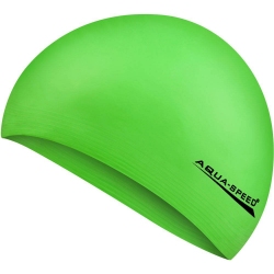 Czepek pływacki z lateksu SOFT LATEX zielony Aqua-Speed