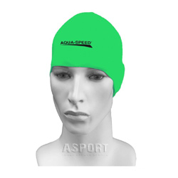 Czepek pływacki, silikonowy RACER zielony Aqua-Speed