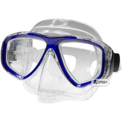 Maska optyczna ujemna korekcja ARIWA blue Aqua-Speed