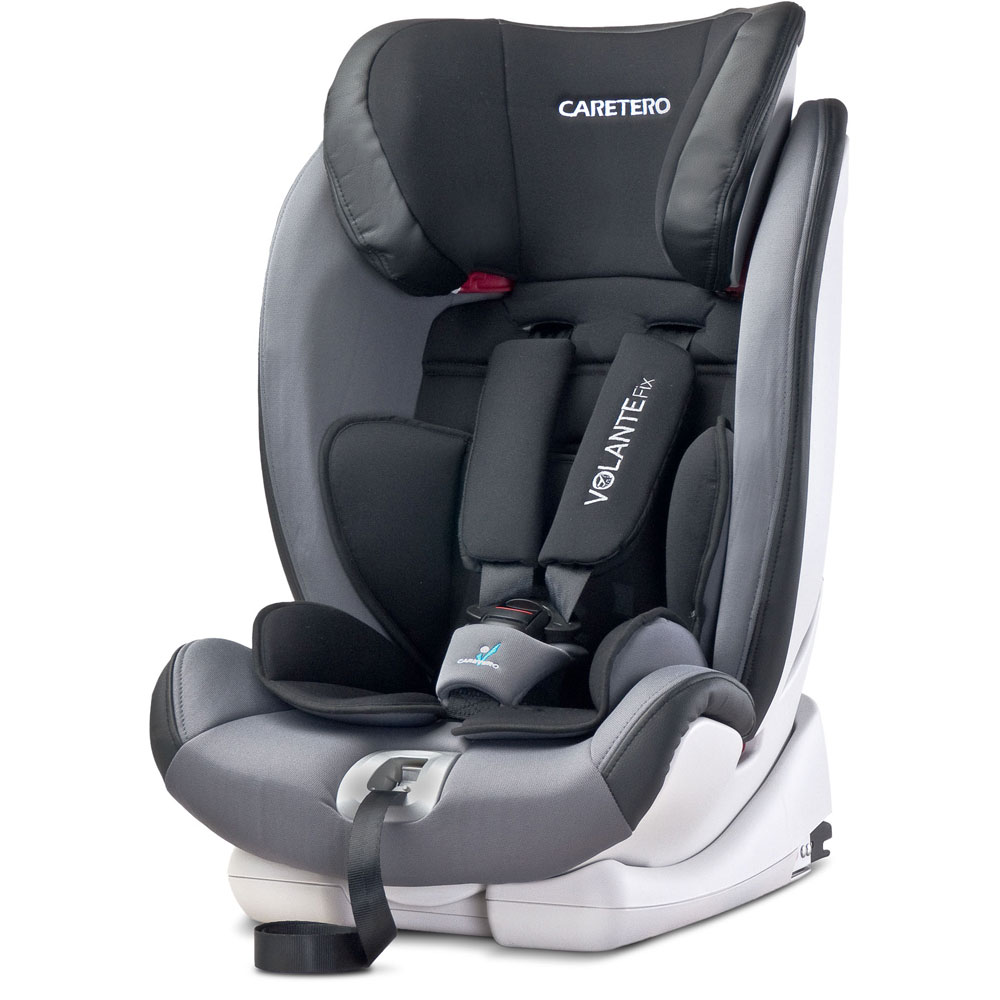 Caretero VOLANTEFIX  Kindersitz Autositz mit ISOFIX + TopTether g 1-2-3 (9-36kg)