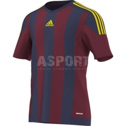 Koszulka piłkarska, do gry w piłkę nożną, sportowa STRIPED15 JUNIOR Adidas