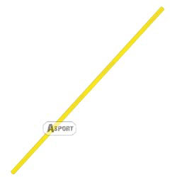 Laska gimnastyczna 120 cm żółta KERLA Spokey