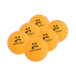Piłeczki do tenisa stołowego SKILLED 6szt pomarańczowe Spokey
