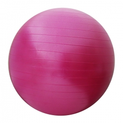 Piłka gimnastyczna 65cm różowa Sportvida