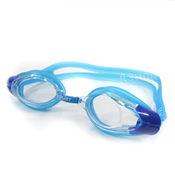 Okulary pływackie, treningowe, silikonowe, Anti-Fog, filtr UV KOR-2AF